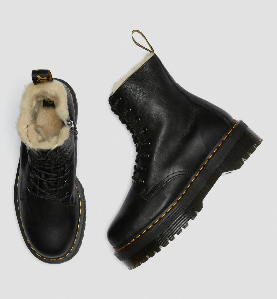 Dr.Martens Jadon FL Black Pisa Plateau 25637001
