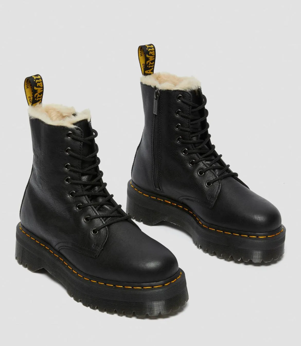 Dr.Martens Jadon FL Black Pisa Plateau 25637001