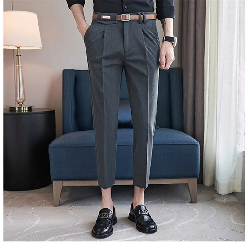 Fashion Skinny Suit Pants