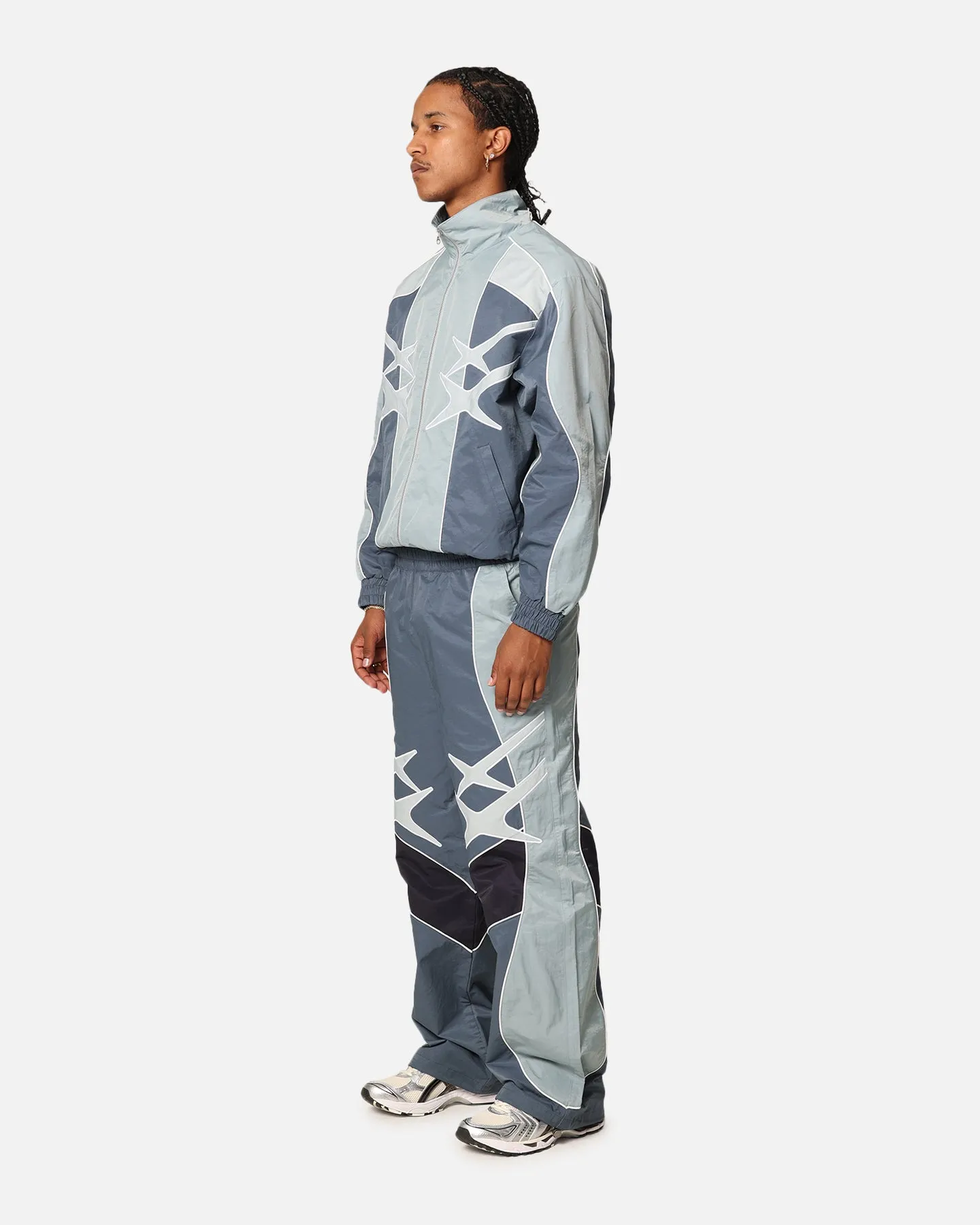 Loiter Paradise Track Pants Blue
