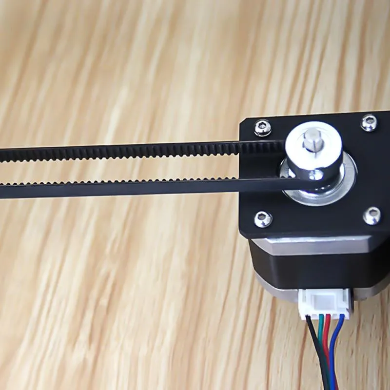 MEGA 5M 2M GT2 Timing Belt 6mm Black Synchronous 2GT Opened End Belt 3D Printer Parts For Kingroon KP3S Creality Ender3