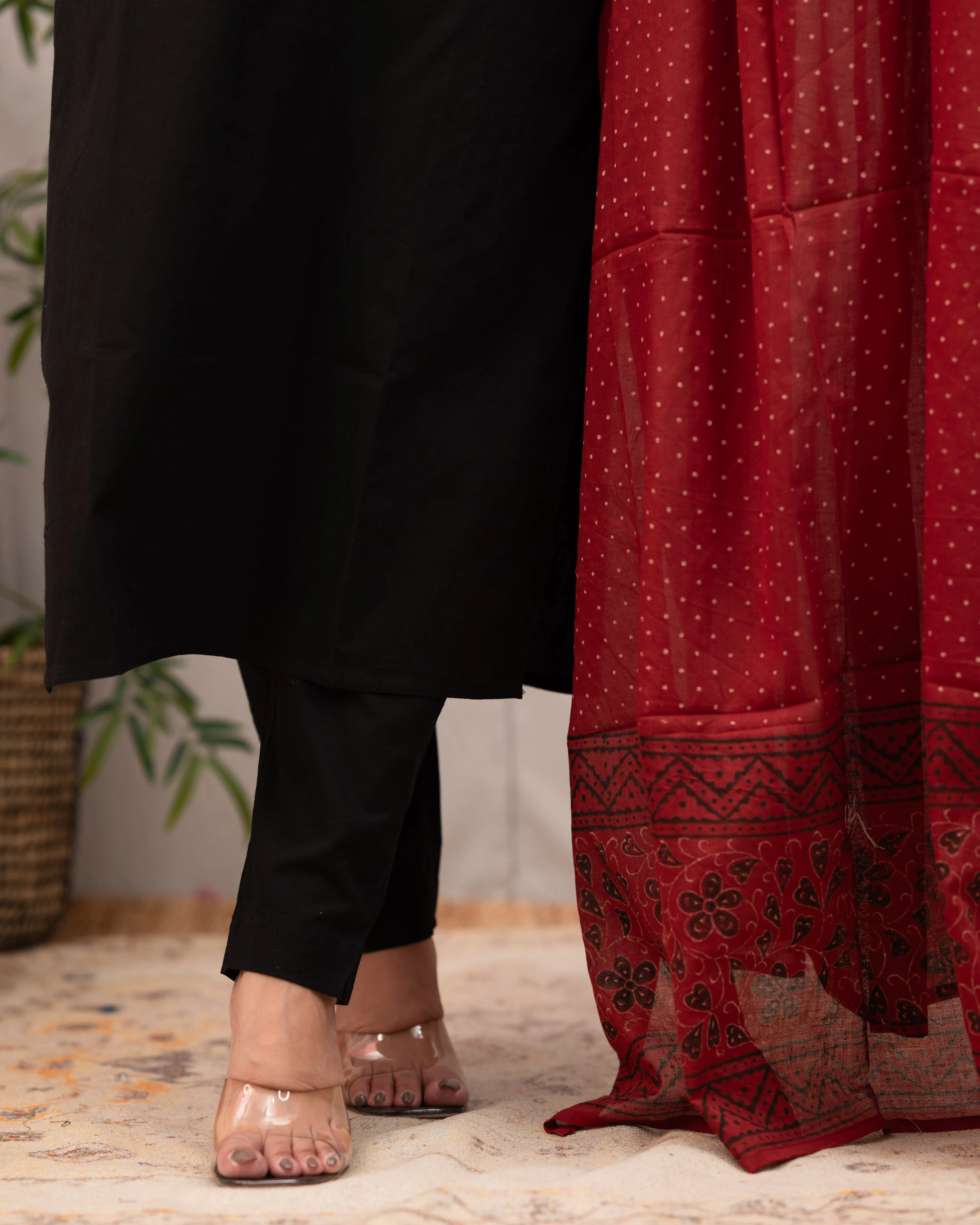 Niharika Hand Embroidered casual pant set