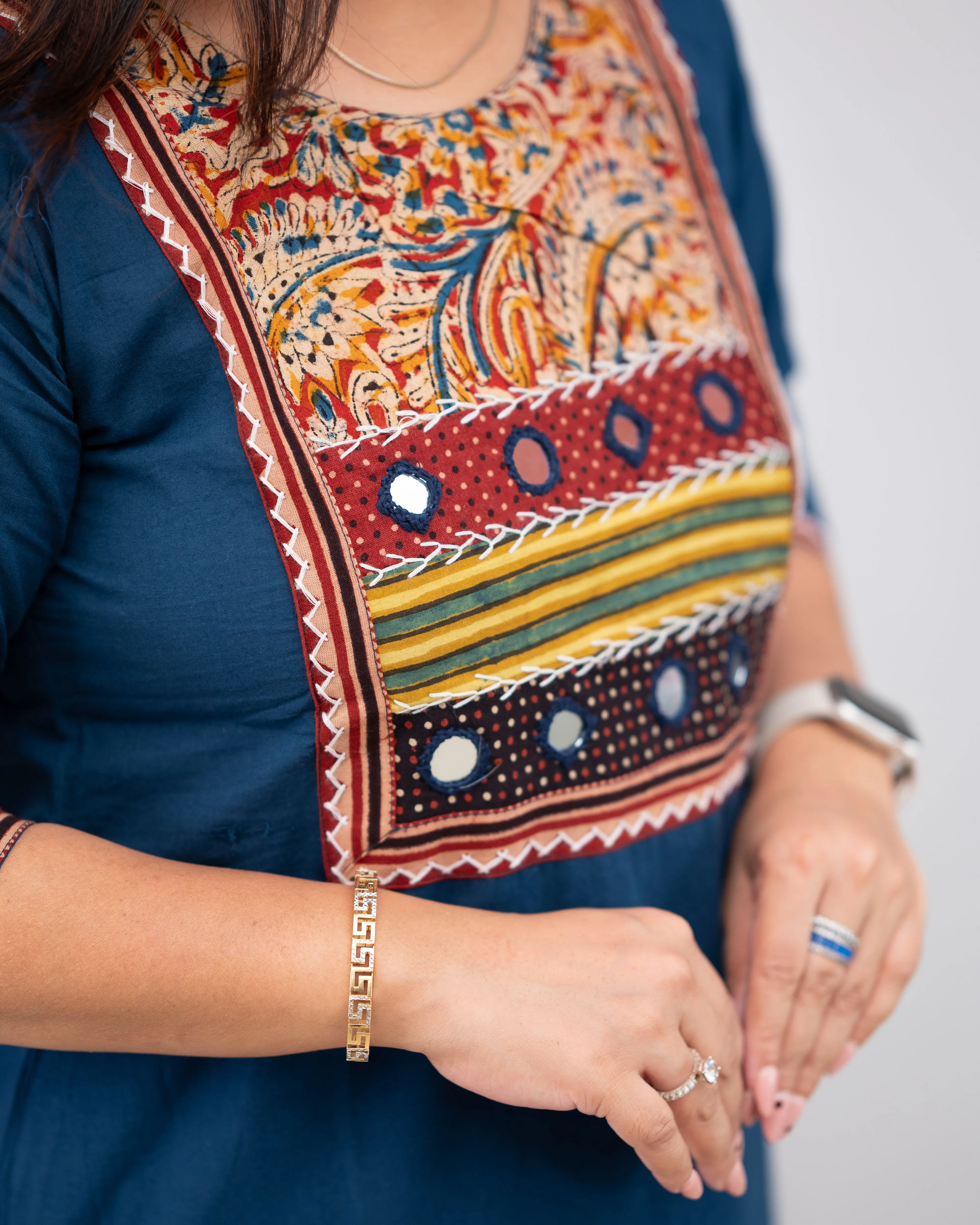 Niharika Hand Embroidered casual pant set