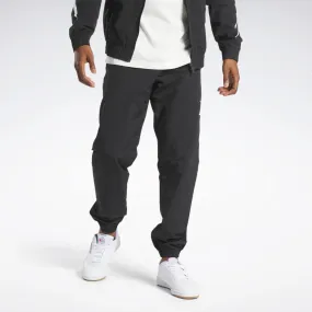 Reebok Apparel Men Classics Vector Tracksuit Bottoms BLACK