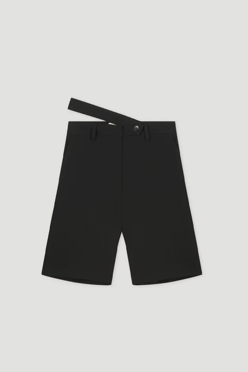 TAILORED SHORTS-NOIR
