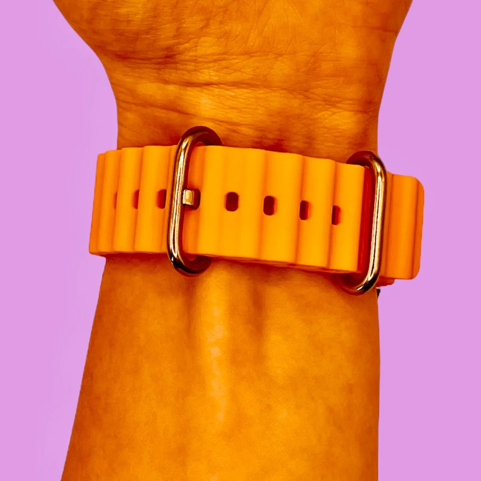 TheHorse 20mm Range compatible Silicone Ocean Bands Watch Straps