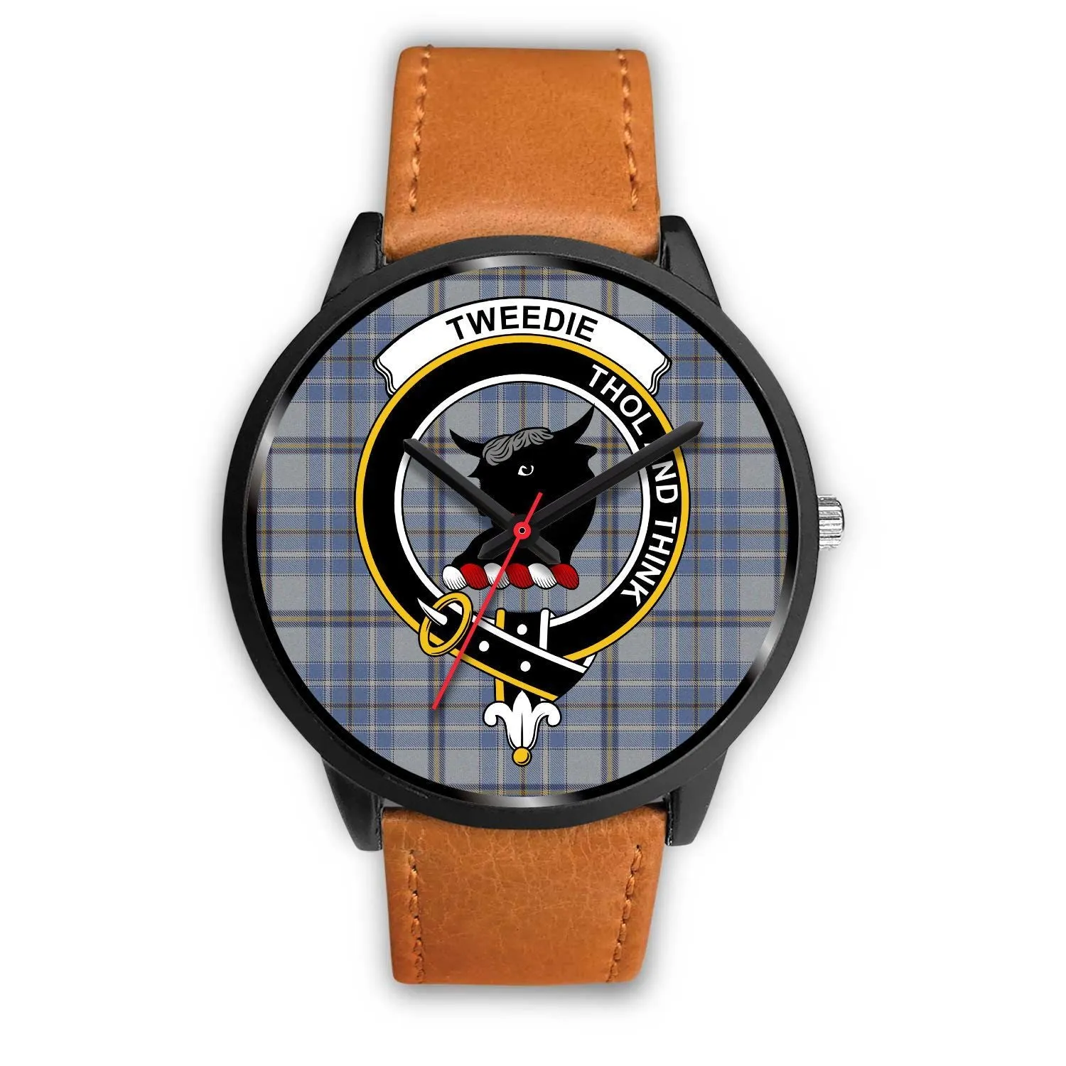 Tweedie Clan Badge Tartan Black Watch