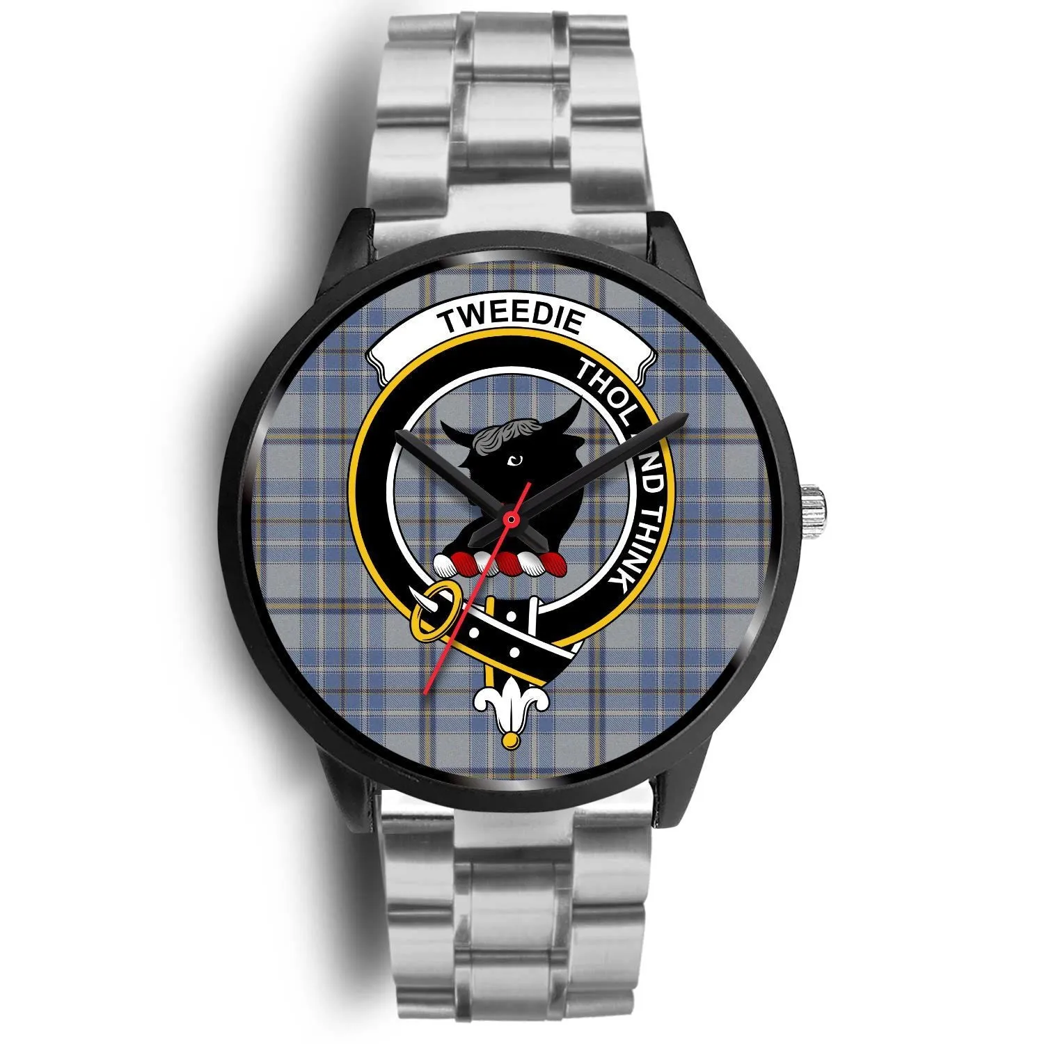 Tweedie Clan Badge Tartan Black Watch