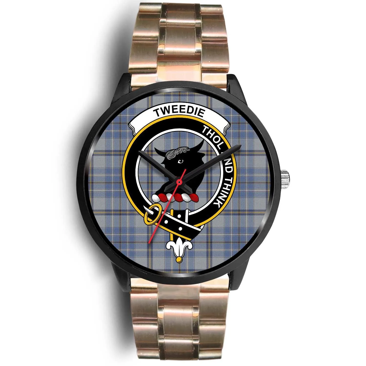 Tweedie Clan Badge Tartan Black Watch
