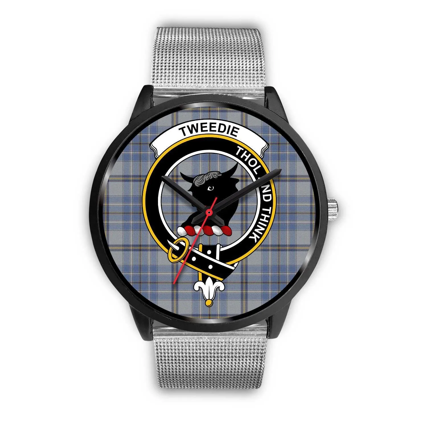 Tweedie Clan Badge Tartan Black Watch