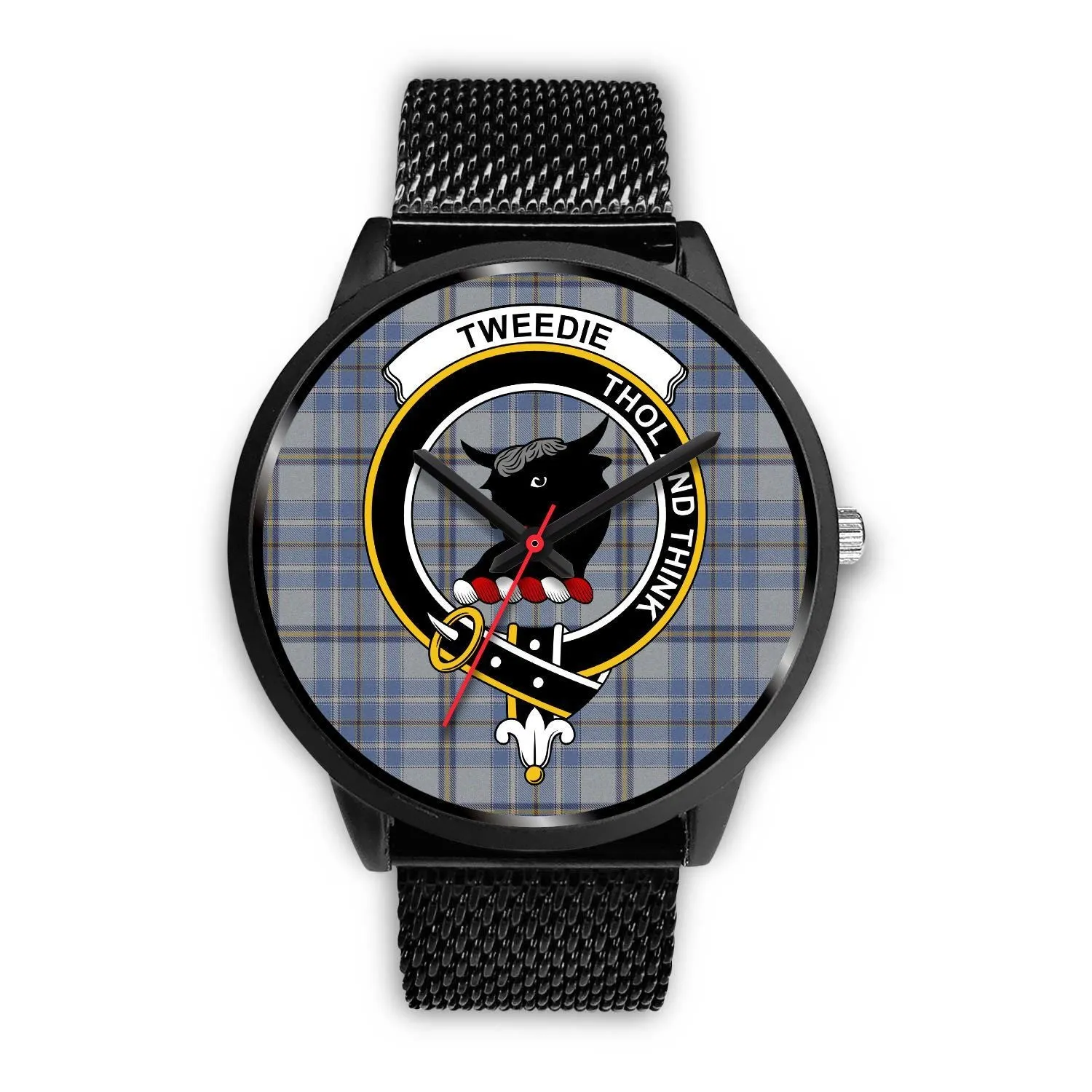 Tweedie Clan Badge Tartan Black Watch