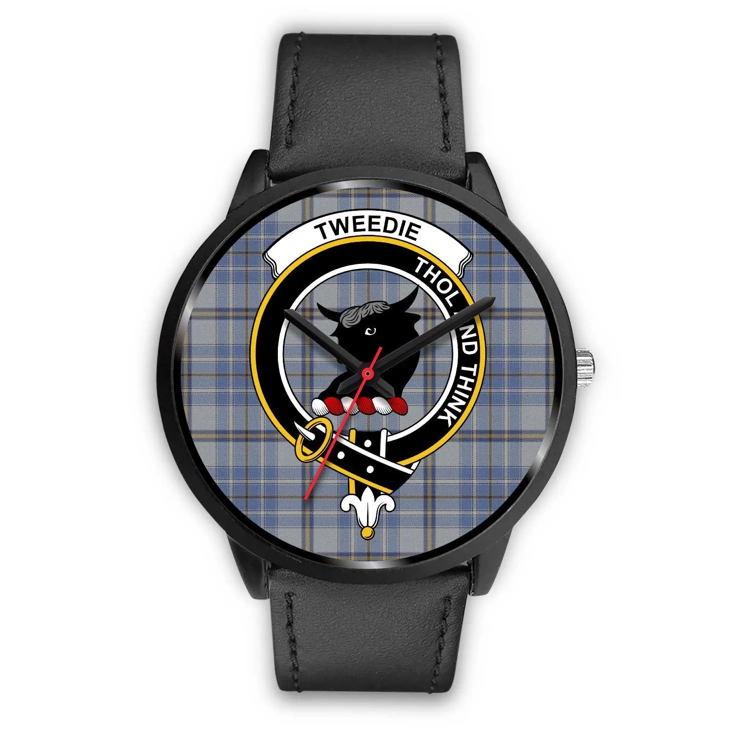 Tweedie Clan Badge Tartan Black Watch
