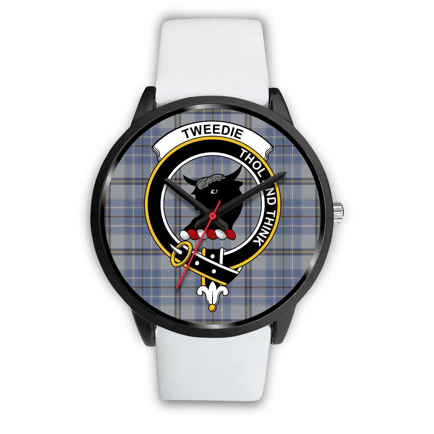 Tweedie Clan Badge Tartan Black Watch