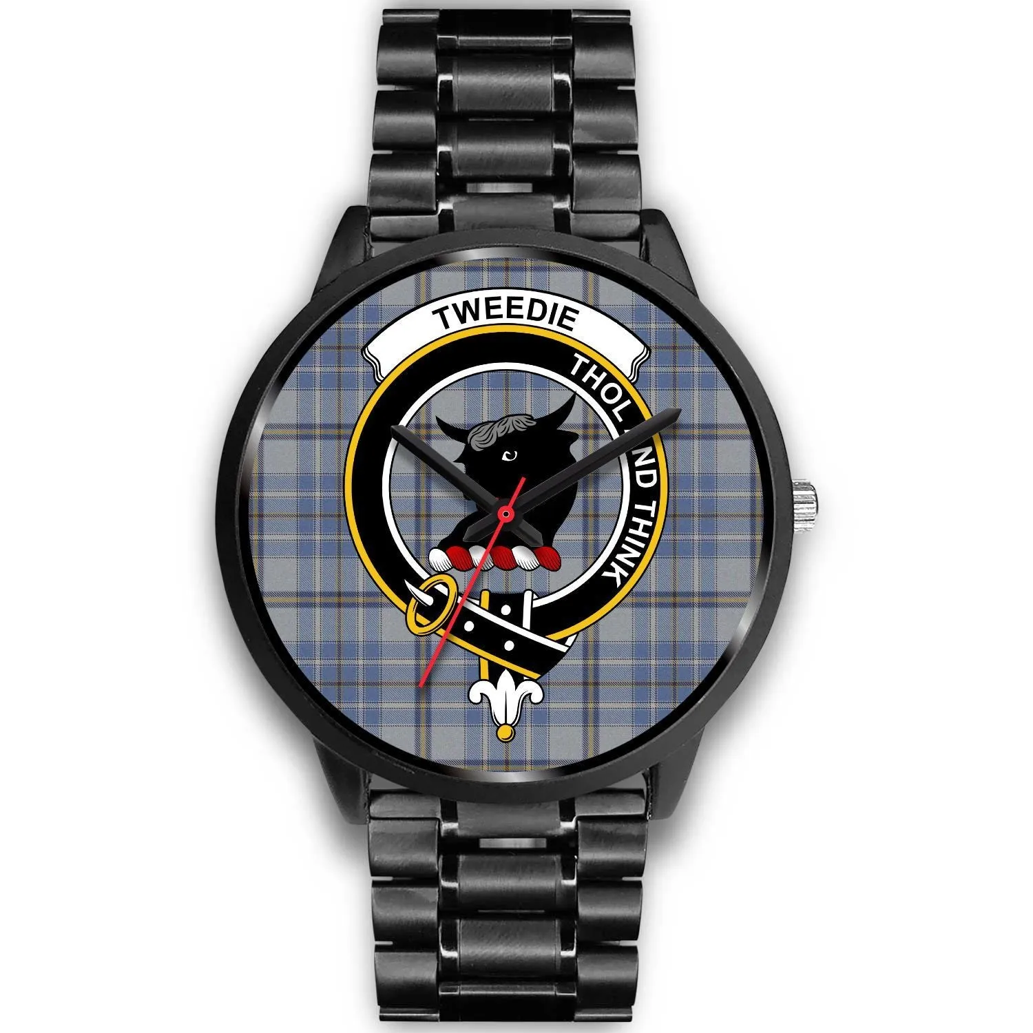 Tweedie Clan Badge Tartan Black Watch