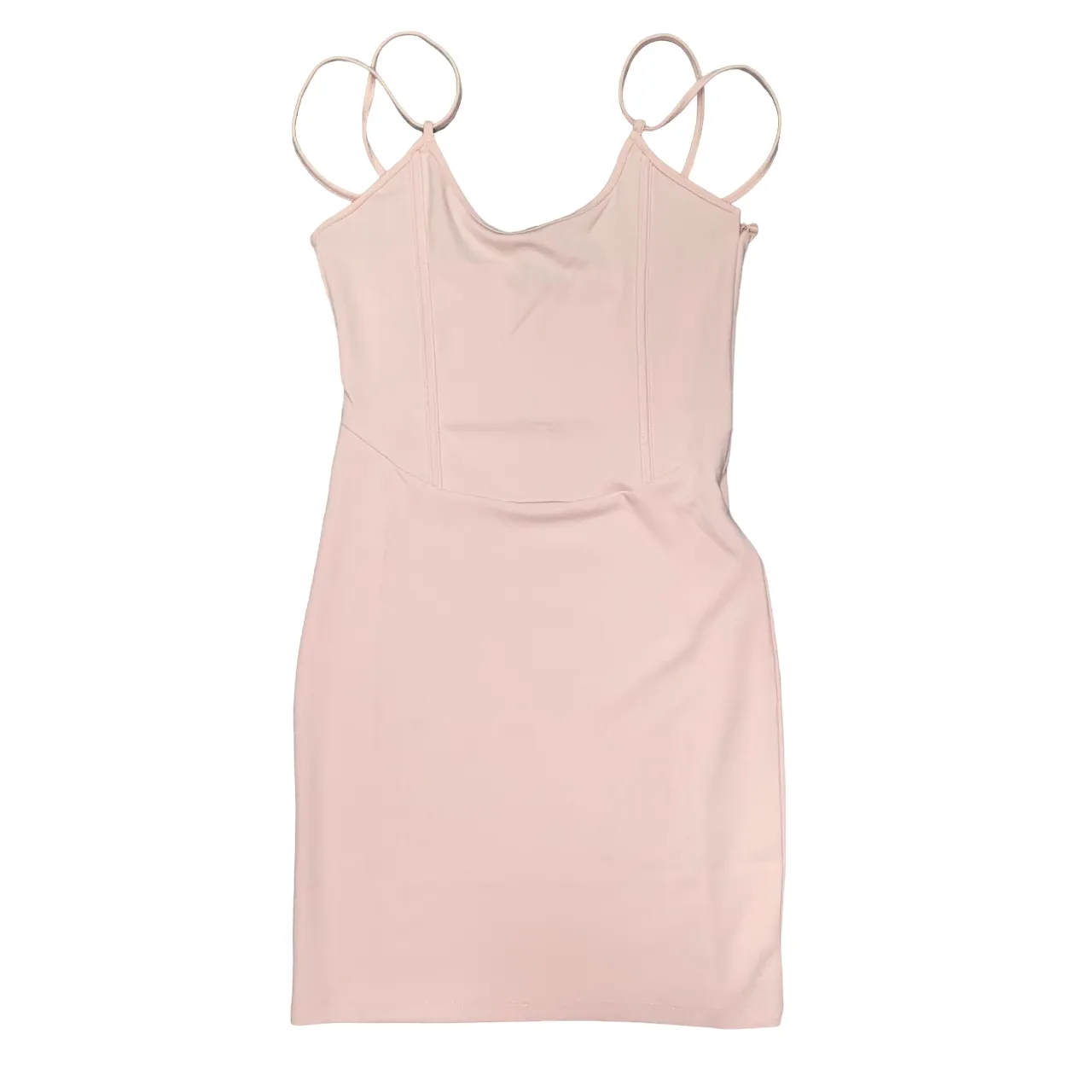 XT Studio women's short dress X124SD1012J45801-856 skin color